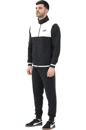PUMA Sport, Herre, Sort, M, Bomuld, Sort Essentials Træningstøj Mænd Forår Sommer