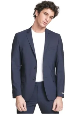 Karl Lagerfeld Jakkesæt, Herre, Blå, XL, Navy Suit Jacket