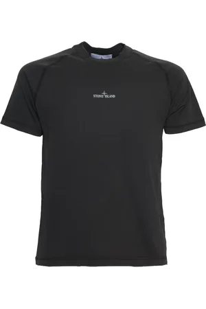Stone Island Top, Herre, Grå, M, Bomuld, Institutional One T-Shirt