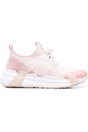 Moncler Sko, Dame, Lyserød, 36 EU, Uld, Stilfulde Lunarove Trainers til modebevidste kvinder