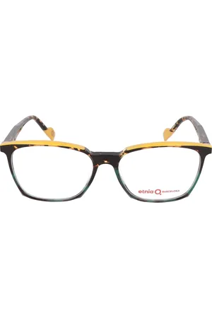 Etnia Barcelona Tilbehør, unisex, Brun, 54 MM, Uld, Moderne firkantede briller Lepore-model