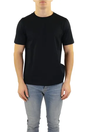 Stone Island Top, Herre, Sort, S, Shadow Back Graphic Print Kortærmet T-shirt