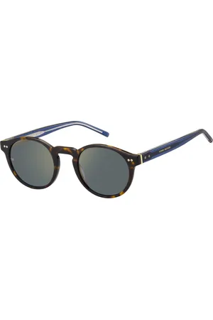 Tommy Hilfiger Tilbehør, Herre, Flerfarvet, 50 MM, Uld, Stilfulde Solbriller