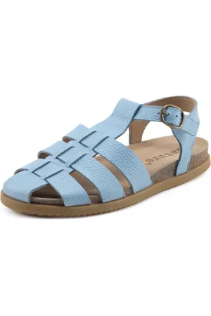 Nature Sko, Dame, Blå, 37 EU, Malene Sandal Leather
