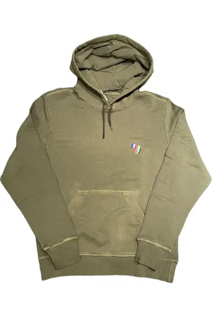 Paul Smith Sweathshirts & Hoodies, Herre, Grøn, S, Stribet Zebra Hættetrøje