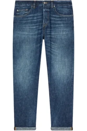 Dondup Jeans, Herre, Blå, W33, Denim, Regelmæssige ikon denim jeans i medium mørk