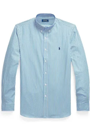 Ralph Lauren Skjorte, Herre, Blå, S, Afslappet Skjorte