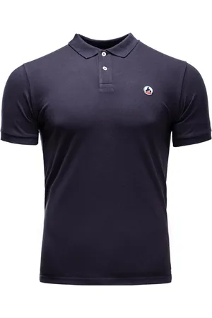 Jott Top, Herre, Blå, L, Bomuld, Marbella Polo Shirt
