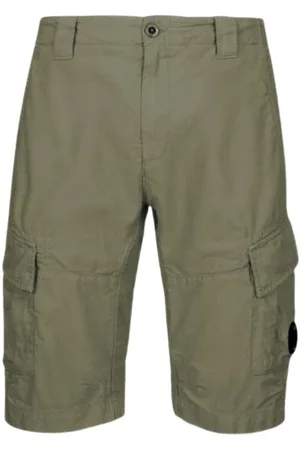 C.P. Company Shorts, Herre, Grøn, M, Bomuld, Cargo Ottoman Shorts