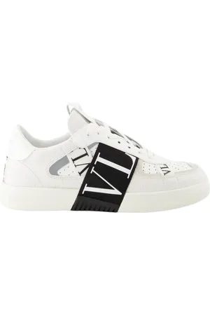 VALENTINO GARAVANI Sko, Herre, Hvid, 43 1/2 EU, Uld, Vl7N Baskets - Stilfulde og trendy
