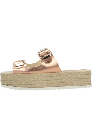 Jeffrey Campbell Sko, Dame, Lyserød, 40 EU, Sandaler med spænder og 4 stropper