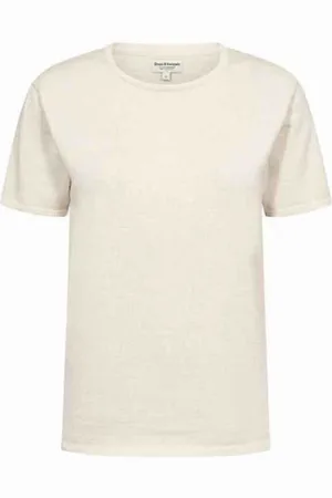 Bruun & Stengade Top, Dame, , XS, Cashmere, Cashmere Blend Strik Tee