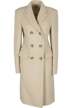 Sportmax Frakke, Dame, Brun, S, Beige Morgana Coat
