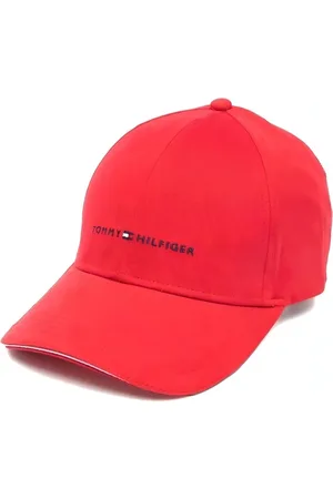 Tommy Hilfiger Tilbehør, Herre, Rød, ONE SIZE, Bomuld, Corporate Cap