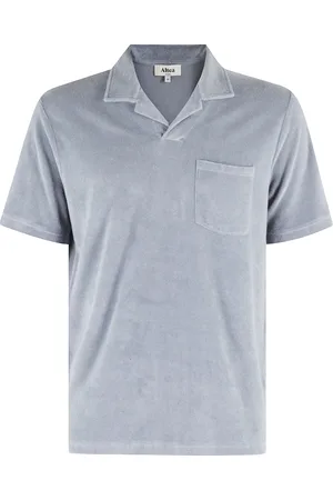 ALTEA Top, Herre, Grå, M, Bomuld, Svamp Effekt Polo Skipper Grå