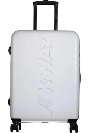 K-Way Kuffert, Dame, Hvid, ONE SIZE, Elegant Polycarbonat Håndtaske