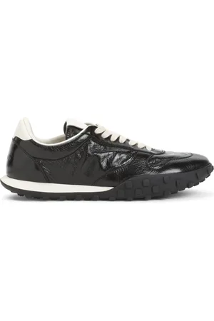 Jil Sander Sko, Herre, Sort, 45 EU, Læder, Leather Sneakers