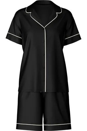 Calida Nightwear & Lounge, Dame, Sort, M, Uld, Kort Pyjamas Sæt