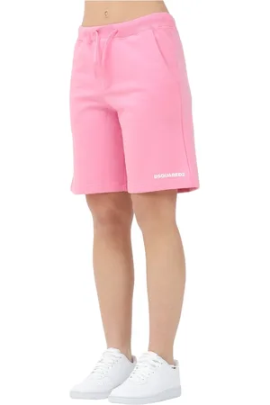 Dsquared2 Shorts, Dame, Lyserød, M, Bomuld, Rosa Sporty Bomuldsshorts