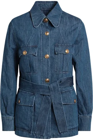 VALENTINO GARAVANI Bluser & Skjorter, Dame, Blå, XS, Denim, Denim Skjorte