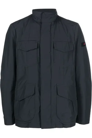 Peuterey Jakke, Herre, Blå, S, Bomuld, Metal Blouson Jakke