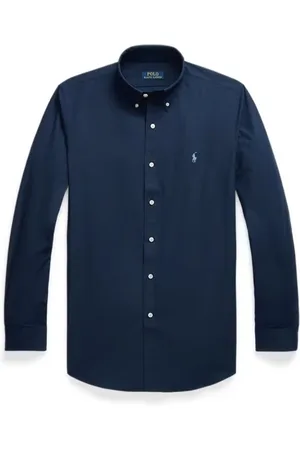 Ralph Lauren Skjorte, Herre, Blå, M, Afslappet Skjorte