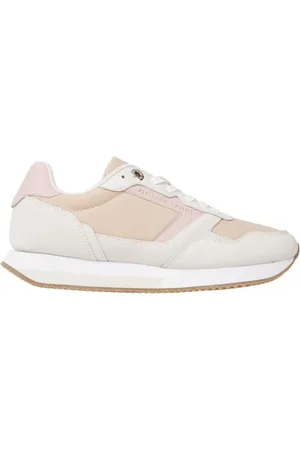 Tommy Hilfiger Sko, Dame, Lyserød, 36 EU, Uld, Essential Runner Sport Shoe