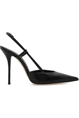 Casadei Sko, Dame, Sort, 41 EU, Læder, Røde pumps