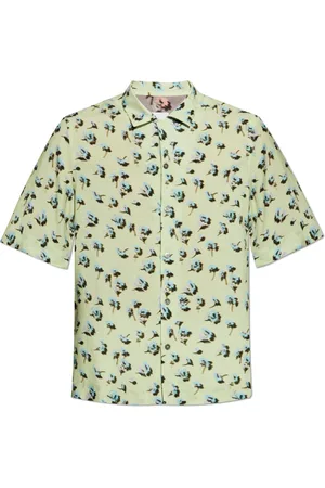 Paul Smith Skjorte, Herre, Grøn, S, Short Sleeve Shirt