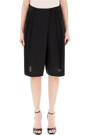 MARELLA Shorts, Dame, Sort, 3XS, Uld, Stilfuldt Tilbehør til Moderne Udseende