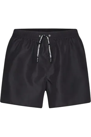 Karl Lagerfeld Badetøj, Herre, Sort, S, Polyester, Tape Short Boardshorts