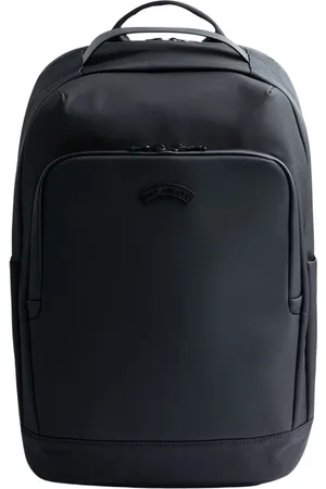 Paul & Shark Taske, Herre, Sort, ONE SIZE, Uld, Rubber Badge Technical Fabric Rygsæk