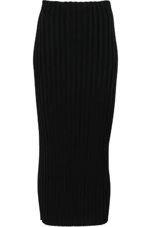 Fabiana Filippi Nederdel, Dame, Sort, M, Elegant Nederdel til Kvinder