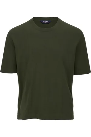 K-Way Top, Herre, Grøn, S, Bomuld, Kortærmet bomulds T-shirt Combe