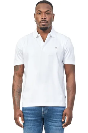 HUGO BOSS Top, Herre, Hvid, S, Uld, Polo Shirt Regular Fit