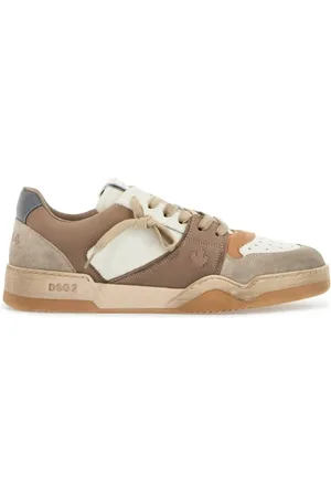 Dsquared2 Sko, Herre, , 43 EU, Uld, Colorblock Spiker Sneakers med ikoniske detaljer