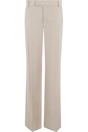 FEDERICA TOSI Bukser, Dame, , S, Sand Tencel Classic Bukser