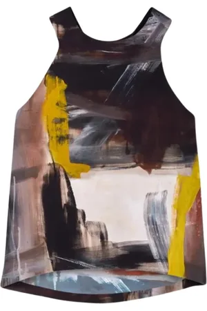 RRD Top, Dame, Flerfarvet, L, Uld, Stilfuld Tanktop