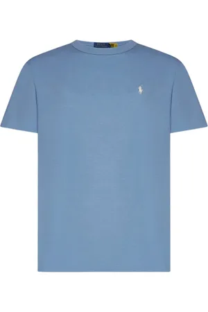 Ralph Lauren Top, Herre, Blå, L, Bomuld, Klassisk T-shirt