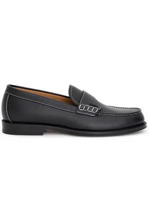 Dior Sko, Herre, Sort, 40 EU, Læder, Sort læder Granville Loafer