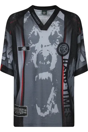 Umbro Top, Herre, Flerfarvet, XL, Uld, Sort T-shirt til afslappede ture