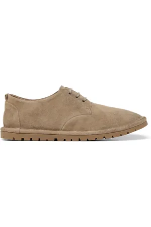 MARSÈLL Sko, Dame, Brun, 36 EU, Læder, Beige Læder Derby Sko