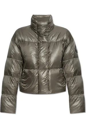 Canada Goose Jakke, Dame, Grå, L, Uld, Down Jacket Cypress