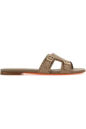 santoni Sko, Dame, , 38 EU, Læder, Cappuccino Læder Didi Hjemmesko