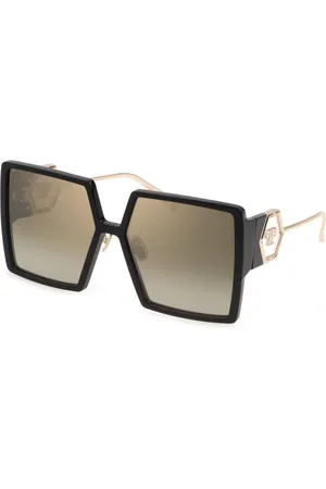 Philipp Plein Tilbehør, Dame, Sort, 61 MM, Uld, Diva Solbriller
