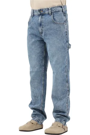 Dickies Jeans, Herre, Blå, W36, Denim, Cargo Jeans Regular Fit Forår Sommer