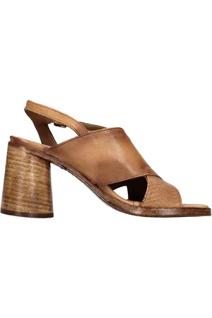 HUNDRED 100 Sko, Dame, Brun, 36 EU, Læder, Sandaler Brun