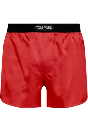 Tom Ford Undertøj, Herre, Rød, XS, Silke Lingerie Shorts
