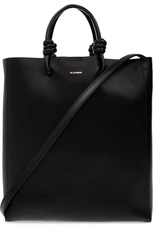 Jil Sander Taske, Dame, Sort, ONE SIZE, Uld, Giro Tote Bag