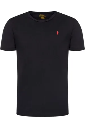 Ralph Lauren Top, Herre, Sort, L, Bomuld, Regular Fit T-shirt